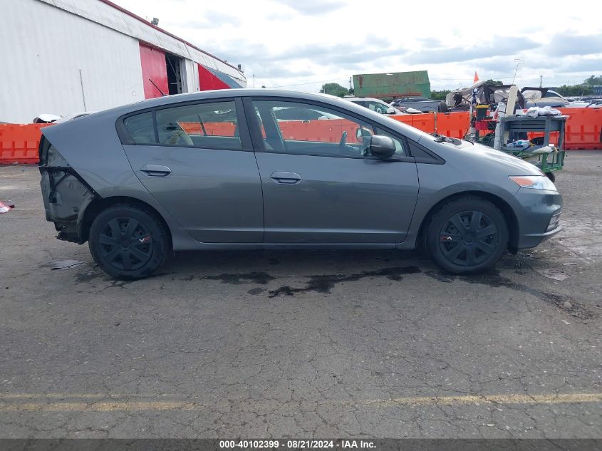 2013 Honda Insight Base (Cvt) VIN: JHMZE2H3XDS005038 Lot: 40102399