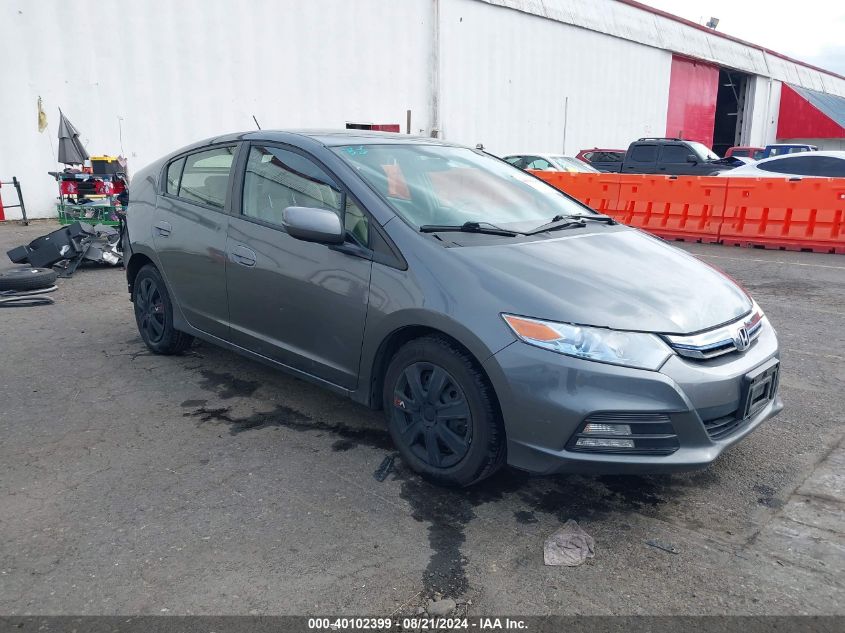 2013 Honda Insight Base (Cvt) VIN: JHMZE2H3XDS005038 Lot: 40102399