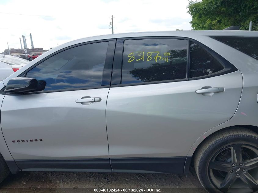 2020 Chevrolet Equinox Fwd Lt 2.0L Turbo VIN: 2GNAXLEX4L6134830 Lot: 40102424