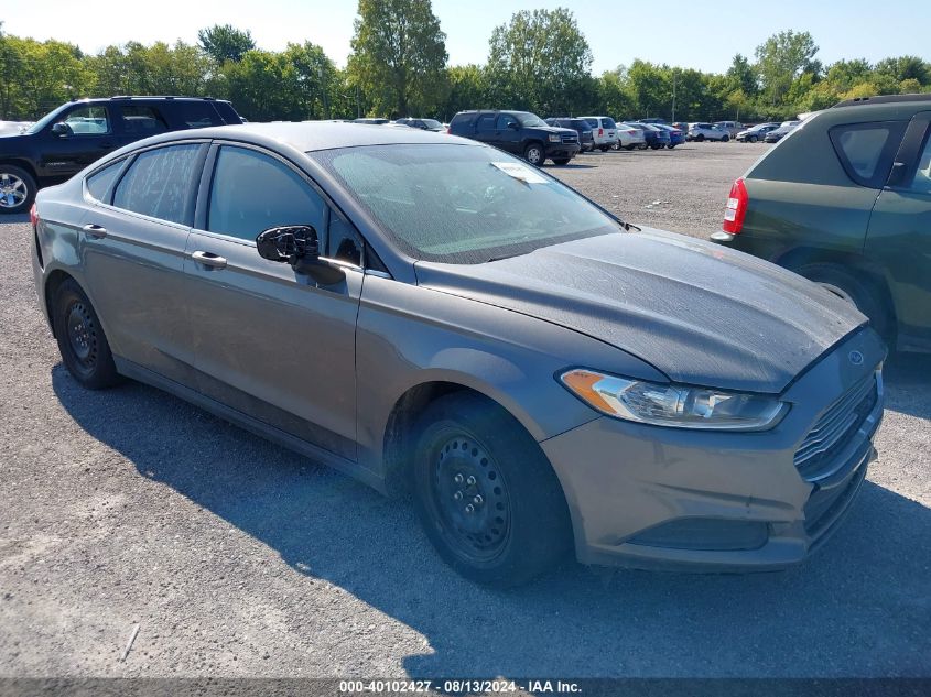 2014 Ford Fusion S VIN: 1FA6P0G74E5401124 Lot: 40102427