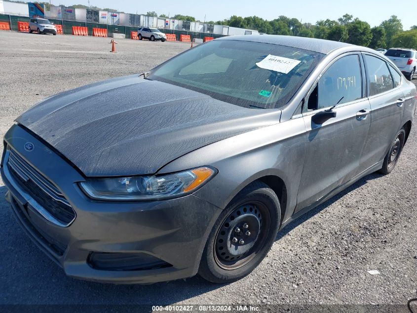 2014 Ford Fusion S VIN: 1FA6P0G74E5401124 Lot: 40102427