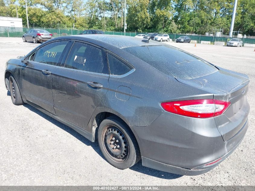 2014 Ford Fusion S VIN: 1FA6P0G74E5401124 Lot: 40102427