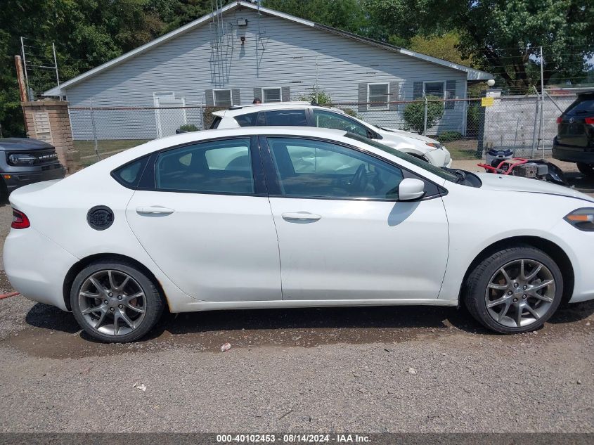 2014 Dodge Dart Sxt VIN: 1C3CDFBB8ED697375 Lot: 40102453