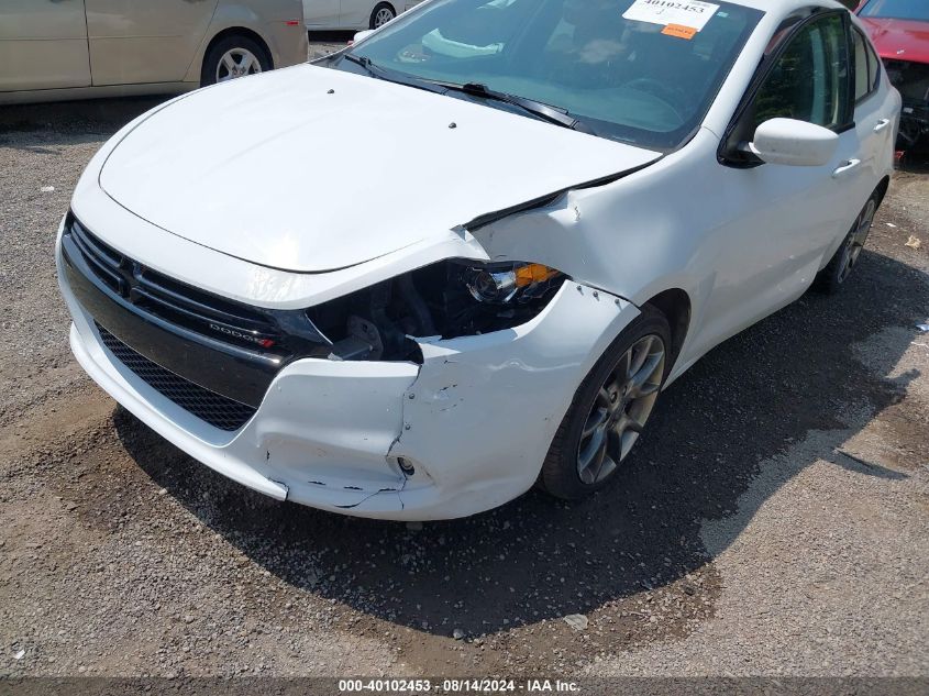 2014 Dodge Dart Sxt VIN: 1C3CDFBB8ED697375 Lot: 40102453