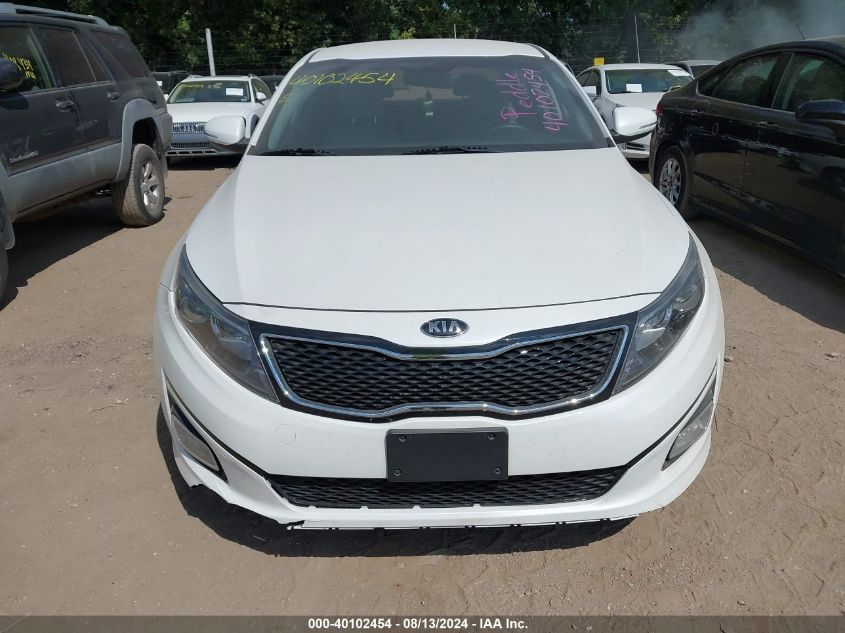 2015 Kia Optima Lx VIN: KNAGM4A75F5655558 Lot: 40102454