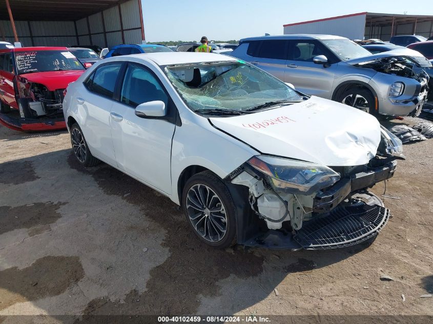 2015 TOYOTA COROLLA L/LE/LE PLS/PRM/S/S PLS - 5YFBURHE0FP352060