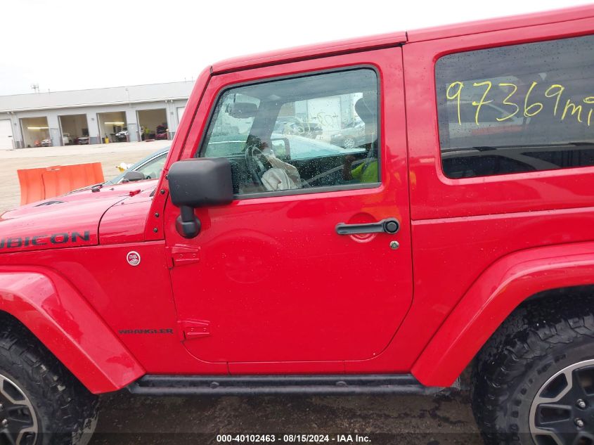 2014 Jeep Wrangler Rubicon X VIN: 1C4BJWCG7EL274240 Lot: 40102463