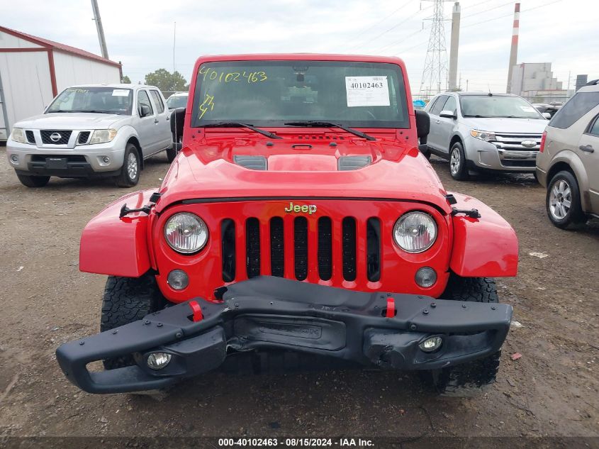 2014 Jeep Wrangler Rubicon X VIN: 1C4BJWCG7EL274240 Lot: 40102463