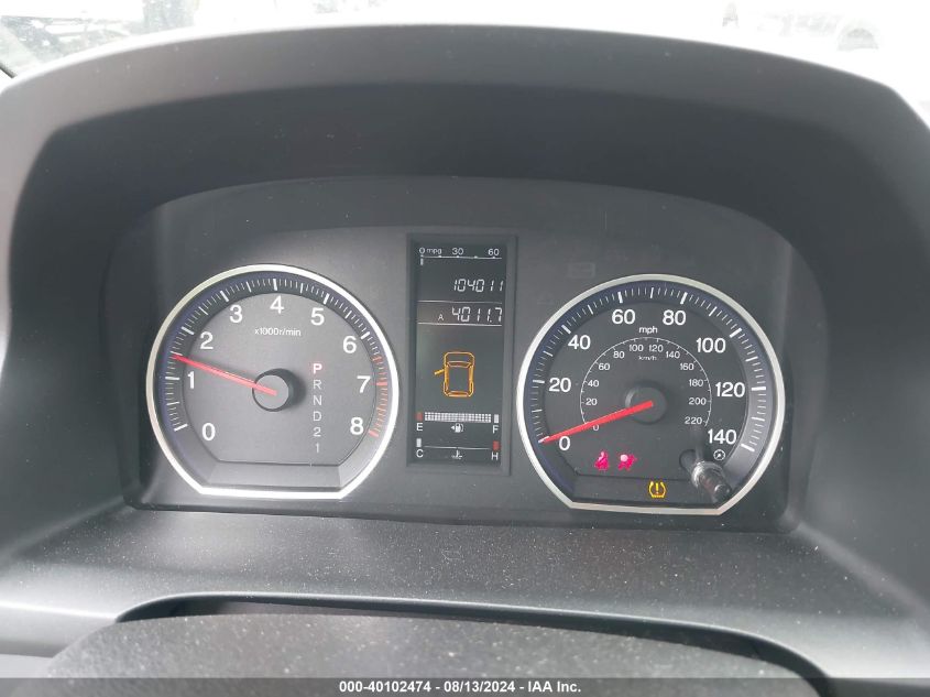 2008 Honda Cr-V Lx VIN: JHLRE38308C010615 Lot: 40102474