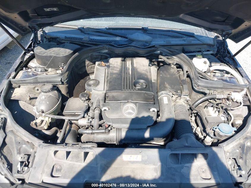 2013 Mercedes-Benz C 250 VIN: WDDGF4HB4DR249256 Lot: 40102476