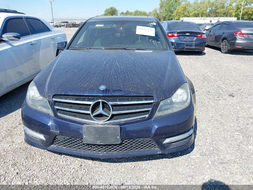 2013 Mercedes-Benz C 250 VIN: WDDGF4HB4DR249256 Lot: 40102476