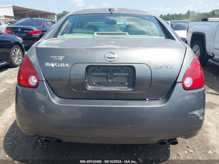 2005 Nissan Maxima 3.5 Se VIN: 1N4BA41E45C854511 Lot: 40102488