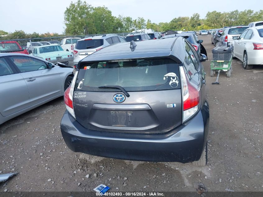 2015 Toyota Prius C Two VIN: JTDKDTB34F1580488 Lot: 40102493