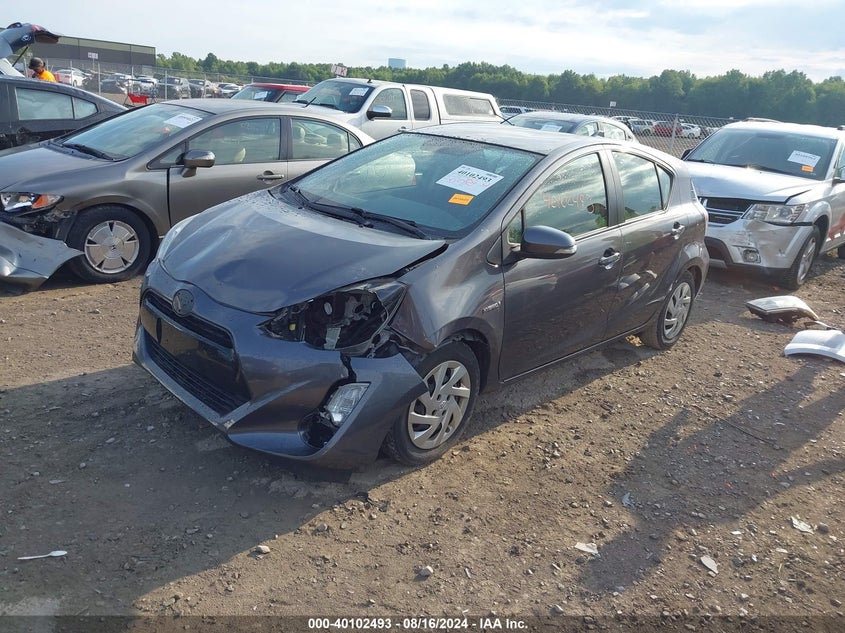 2015 Toyota Prius C Two VIN: JTDKDTB34F1580488 Lot: 40102493