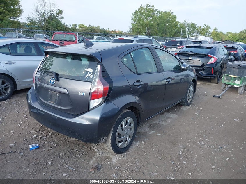 2015 Toyota Prius C Two VIN: JTDKDTB34F1580488 Lot: 40102493