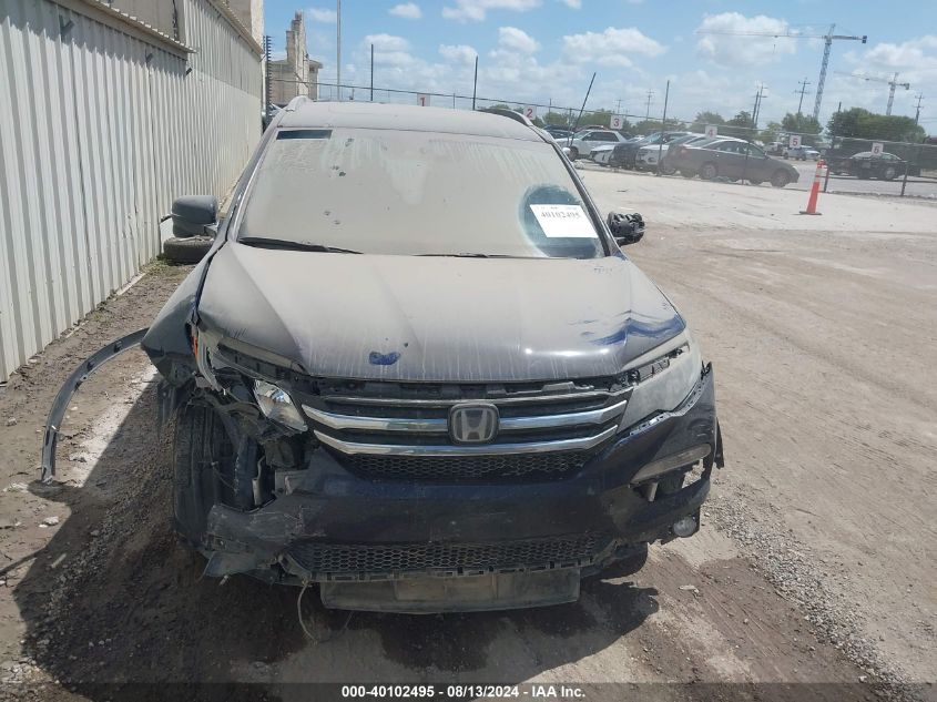 2017 Honda Pilot Touring VIN: 5FNYF5H93HB014800 Lot: 40102495