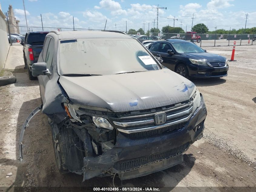 2017 Honda Pilot Touring VIN: 5FNYF5H93HB014800 Lot: 40102495