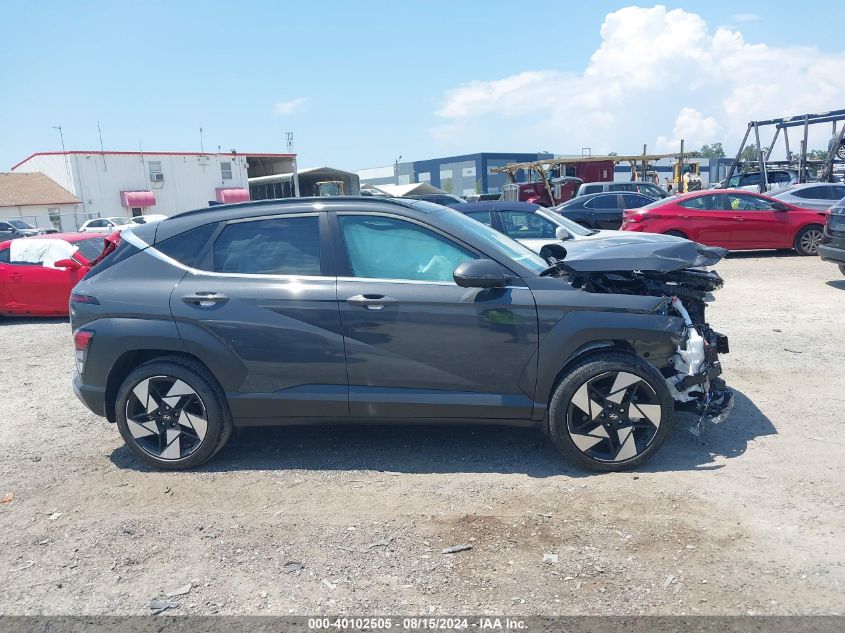 2024 Hyundai Kona Limited VIN: KM8HE3A38RU177508 Lot: 40102505