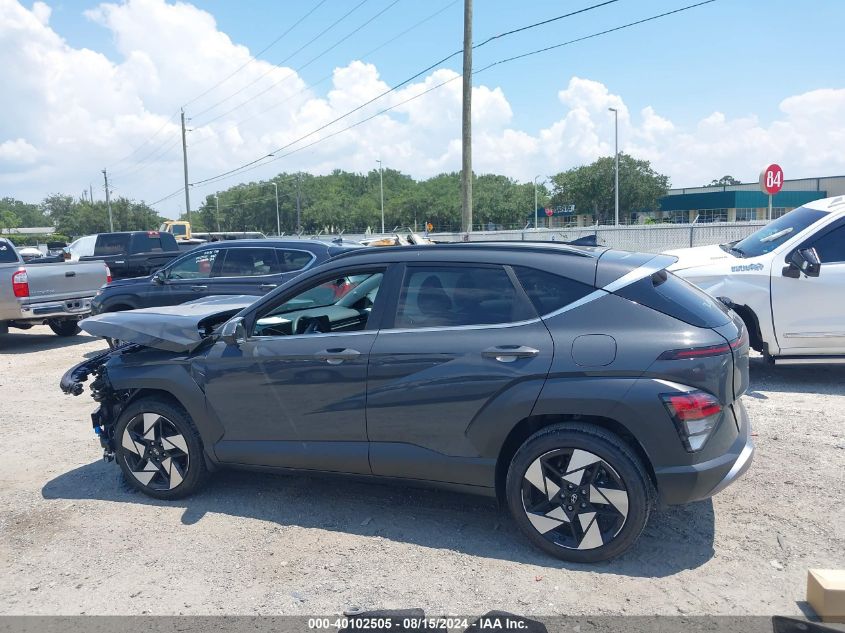 2024 Hyundai Kona Limited VIN: KM8HE3A38RU177508 Lot: 40102505