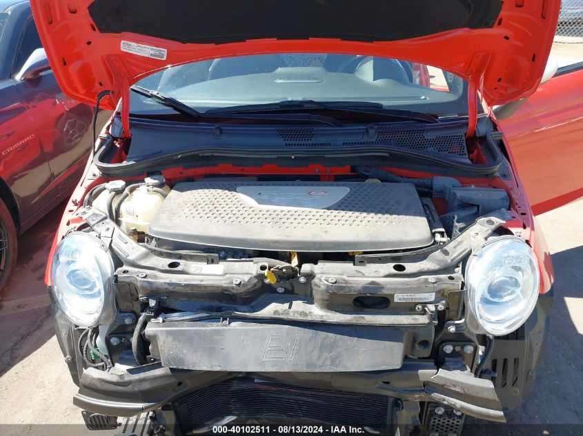 2017 Fiat 500E Battery Electric VIN: 3C3CFFGE9HT611650 Lot: 40102511