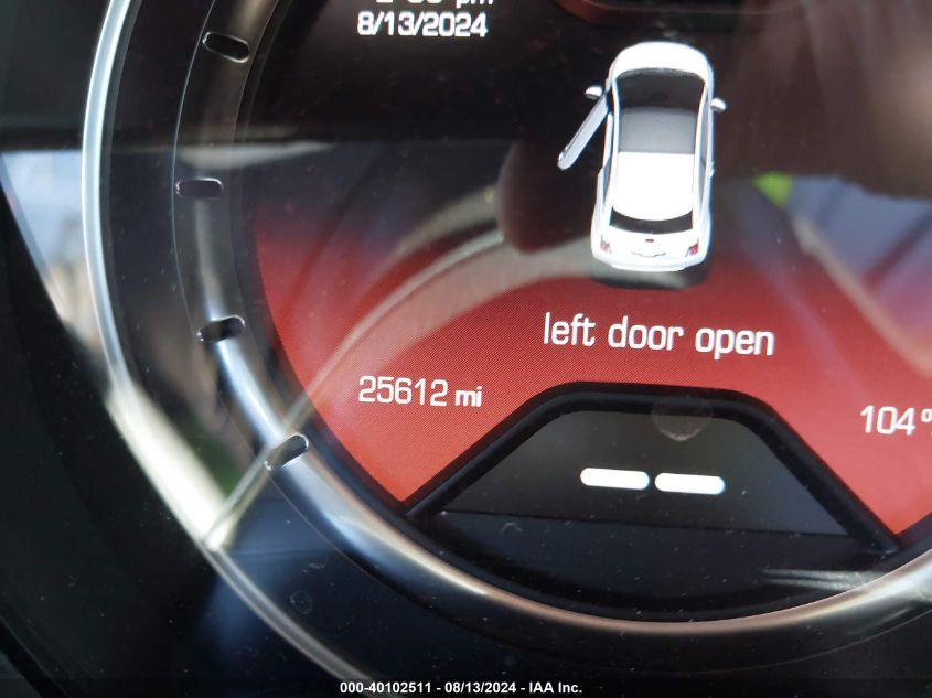 2017 Fiat 500E Battery Electric VIN: 3C3CFFGE9HT611650 Lot: 40102511