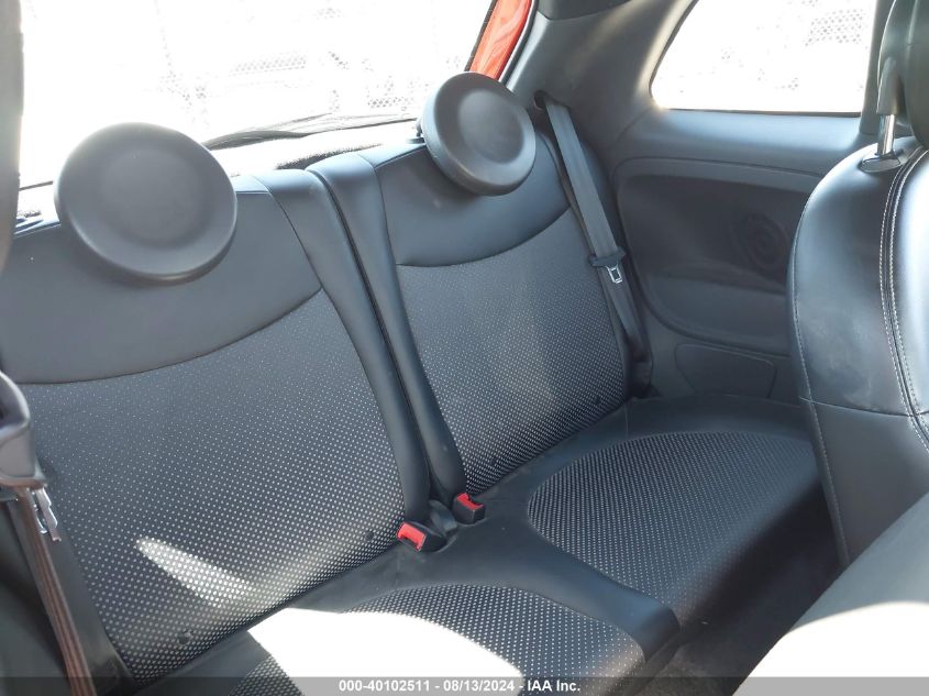 2017 Fiat 500E Battery Electric VIN: 3C3CFFGE9HT611650 Lot: 40102511