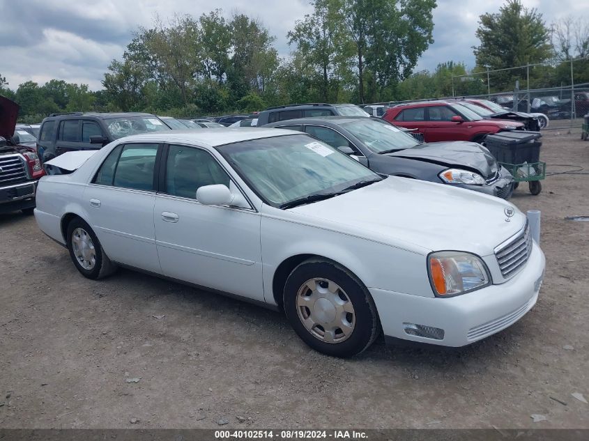 2001 Cadillac Deville Standard W/W20 VIN: 1G6KD54Y21U192352 Lot: 40102514