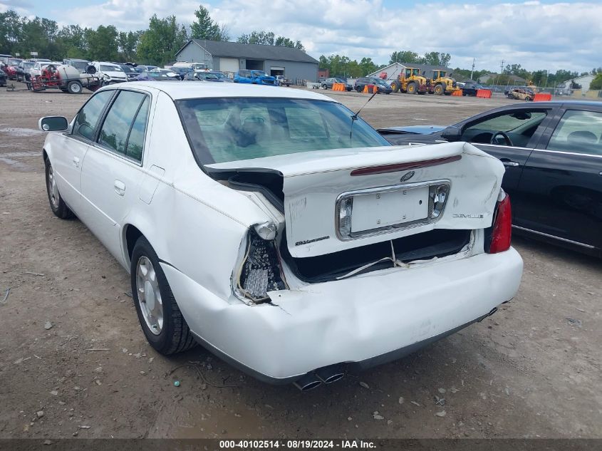 2001 Cadillac Deville Standard W/W20 VIN: 1G6KD54Y21U192352 Lot: 40102514