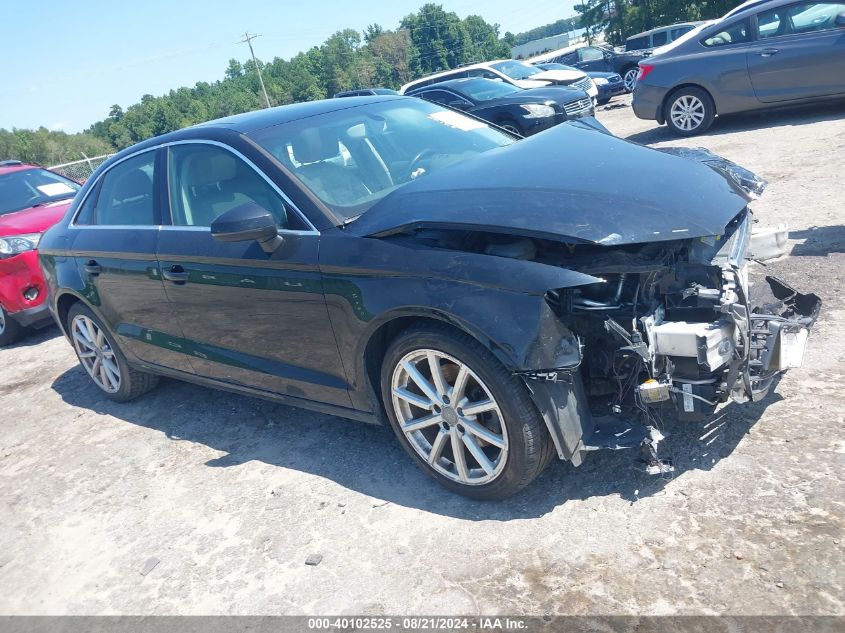 2015 Audi A3 Premium VIN: WAUACGFF3F1006181 Lot: 40102525