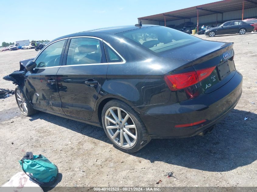 2015 Audi A3 Premium VIN: WAUACGFF3F1006181 Lot: 40102525