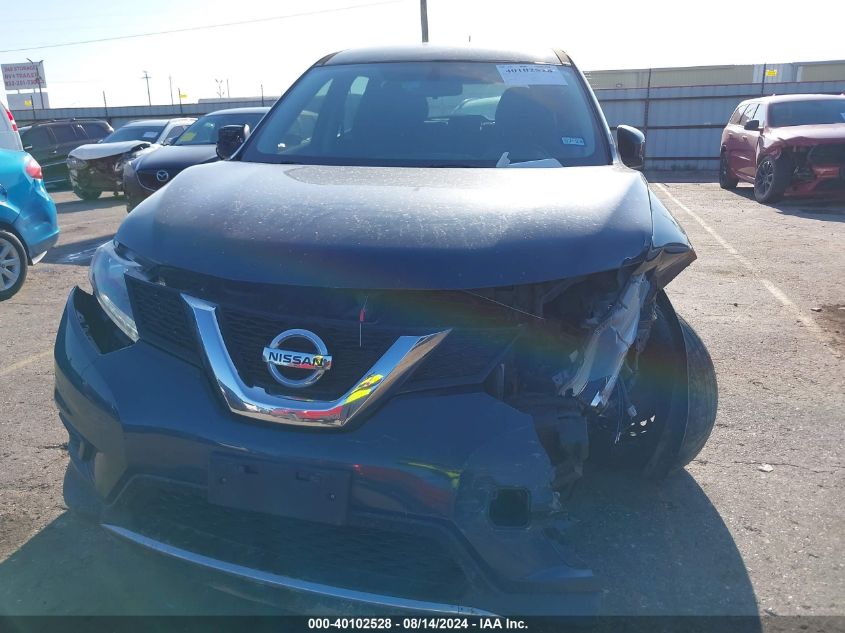 2016 Nissan Rogue S VIN: JN8AT2MT0GW027769 Lot: 40102528