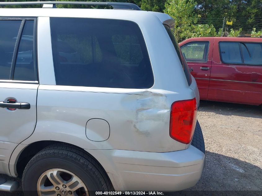 2004 Honda Pilot Ex VIN: 2HKYF18414H558429 Lot: 40102549