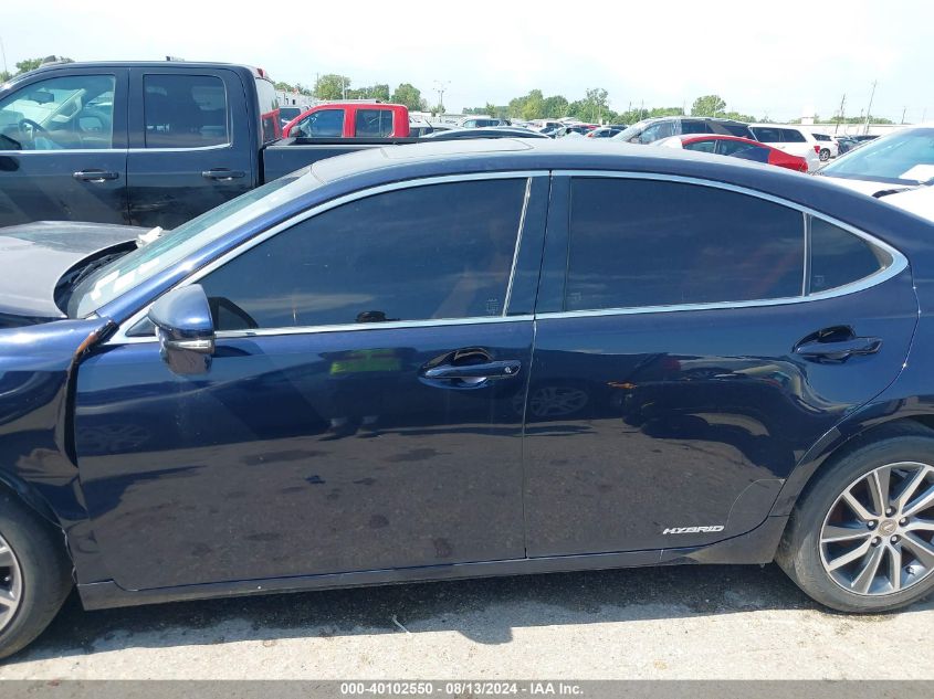 2017 Lexus Es 300H VIN: JTHBW1GG2H2135785 Lot: 40102550