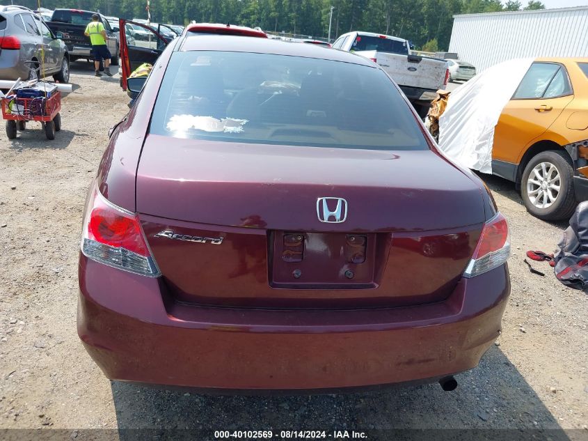 1HGCP26359A144934 2009 Honda Accord 2.4 Lx