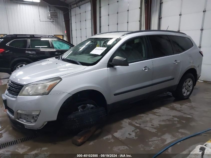 2015 Chevrolet Traverse Ls VIN: 1GNKVFED4FJ251445 Lot: 40102585