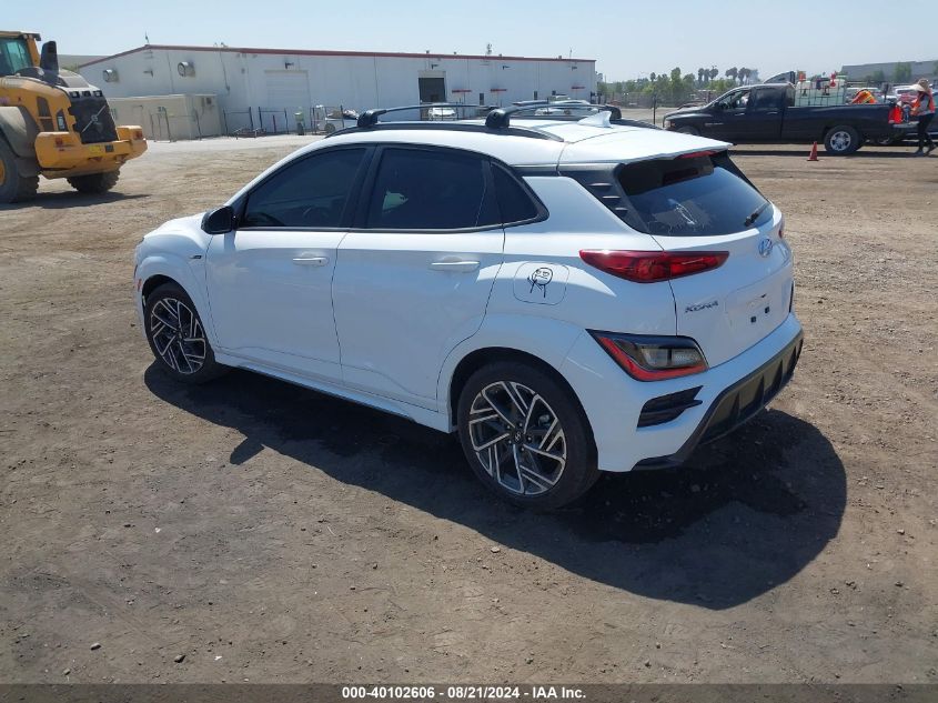 VIN KM8K3CA39PU980305 2023 Hyundai Kona, N Line no.3