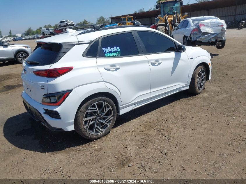 VIN KM8K3CA39PU980305 2023 Hyundai Kona, N Line no.4