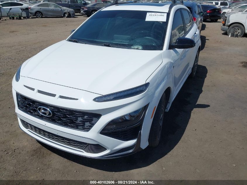 VIN KM8K3CA39PU980305 2023 Hyundai Kona, N Line no.6