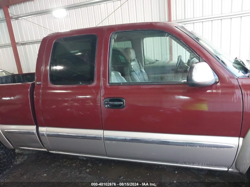 2000 GMC Sierra 1500 Sle VIN: 2GTEK19TXY1202816 Lot: 40102676