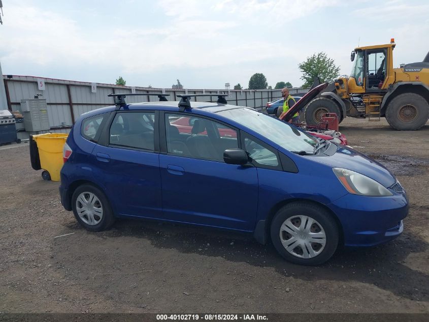 2010 Honda Fit VIN: JHMGE8H28AS026984 Lot: 40102719