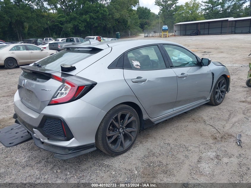 2018 HONDA CIVIC SPORT - SHHFK7H41JU207065