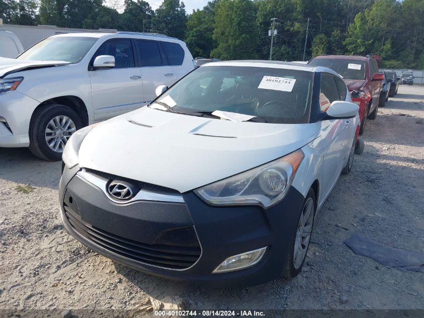 2014 HYUNDAI VELOSTER - KMHTC6AD2EU184748