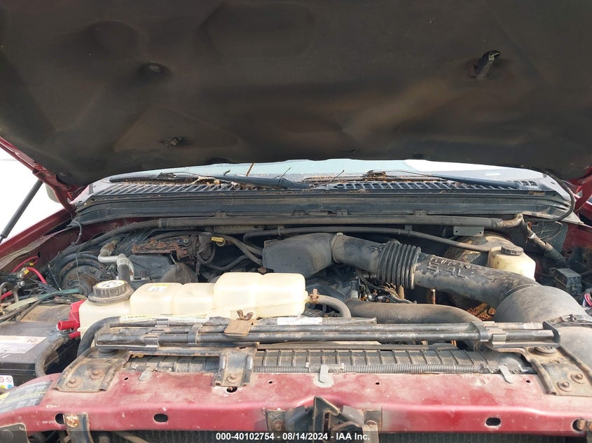 2002 Ford F-250 Lariat/Xl/Xlt VIN: 1FTNX21LX2EC74463 Lot: 40102754