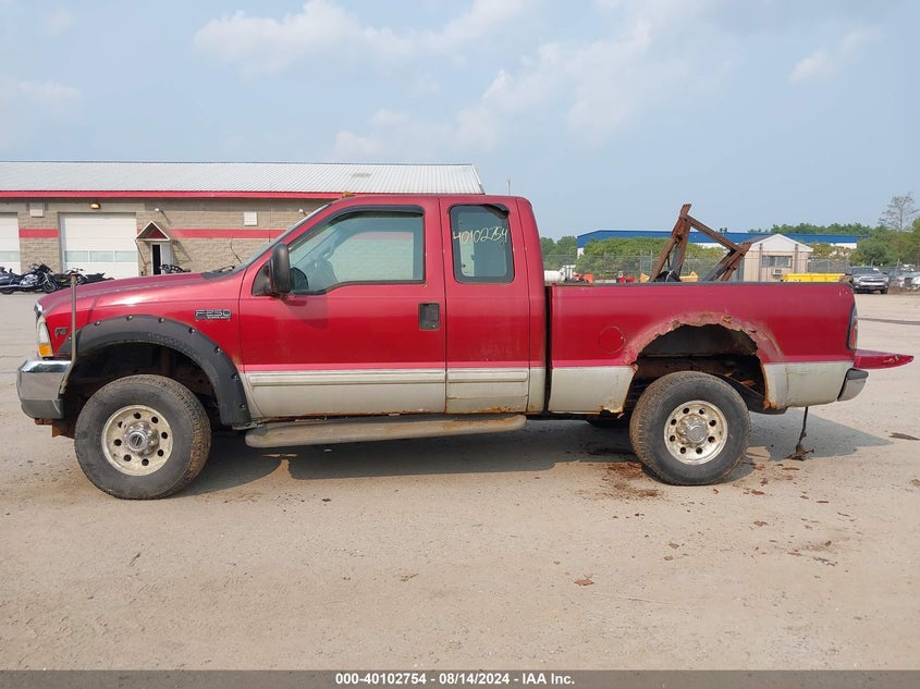 2002 Ford F-250 Lariat/Xl/Xlt VIN: 1FTNX21LX2EC74463 Lot: 40102754