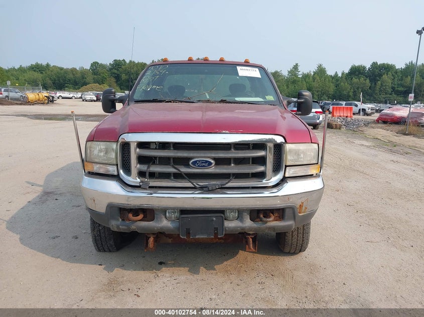 2002 Ford F-250 Lariat/Xl/Xlt VIN: 1FTNX21LX2EC74463 Lot: 40102754