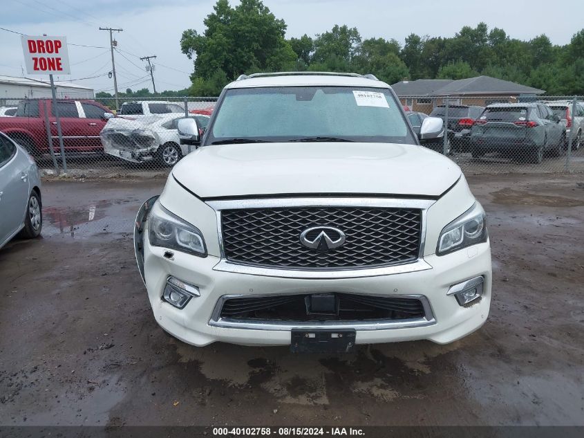 2016 Infiniti Qx80 Limited VIN: JN8AZ2NC5G9401983 Lot: 40102758