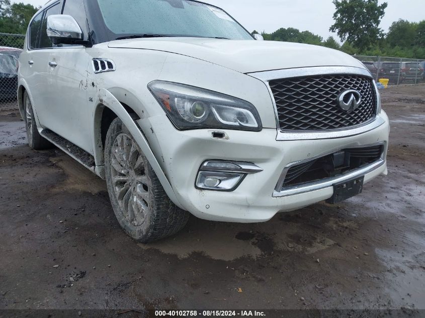 2016 Infiniti Qx80 Limited VIN: JN8AZ2NC5G9401983 Lot: 40102758