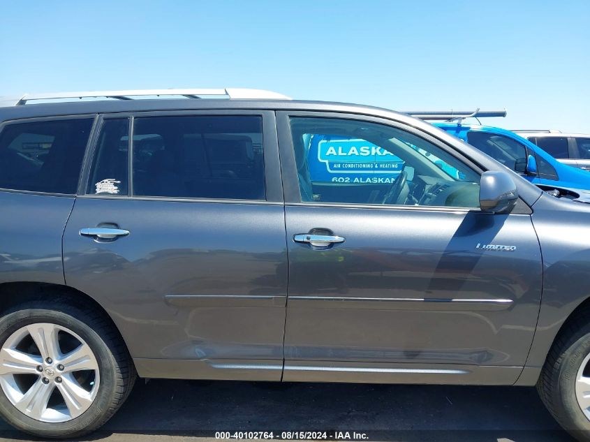 2010 Toyota Highlander Limited V6 VIN: 5TDDK3EH1AS027458 Lot: 40102764