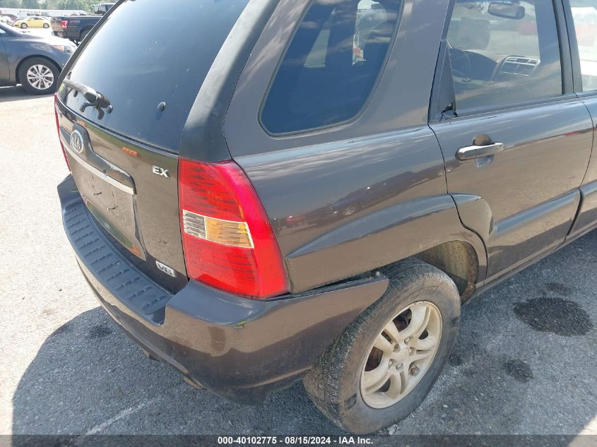 KNDJE723477449978 2007 Kia Sportage Ex V6