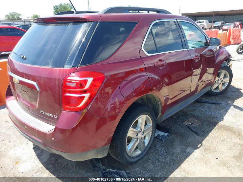 2016 CHEVROLET EQUINOX LT - 2GNALCEK3G1145028